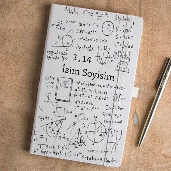Y02- 24 Kasım – Tarihsiz Beyaz Ajanda / Defter 13X21Cm tasarımı