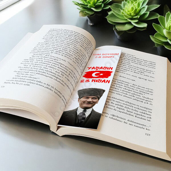 23 Nisan Ulusal Egemenlik Ve Çocuk Bayramı Ayraç-2 online tasarla