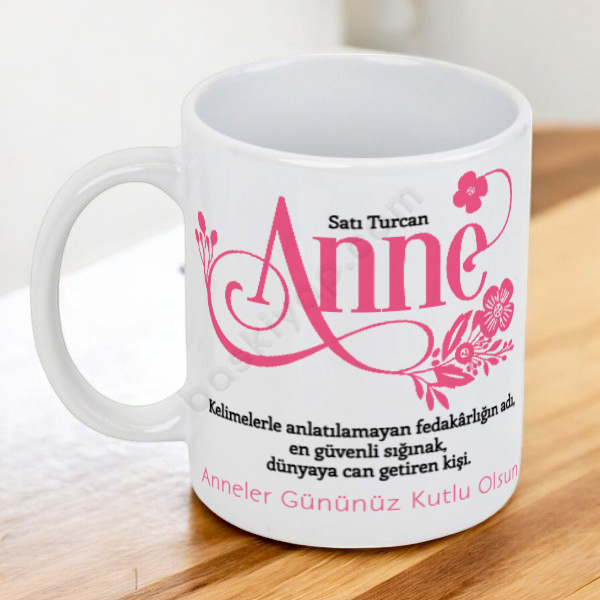 Anneler Günü Kupa online tasarla