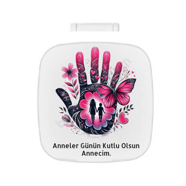 Anneler Günü Tasarımlı Makyaj Aynası online tasarla