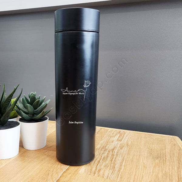 Anneler Gününe Özel Göstergeli Termos online tasarla