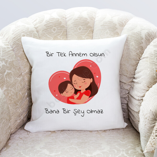 Anneler Gününe Özel Yastık Kılıfı online tasarla