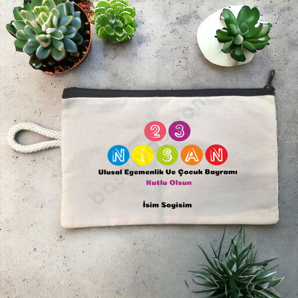 23 Nisan Ulusal Egemenlik Ve Çocuk Bayramı Bez Kalemlik-2 online tasarla