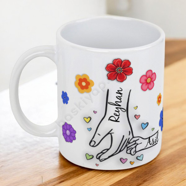 Anneler Gününe Özel Kupa-2 – Kendin Tasarla Baskılı Kupa tasarımı
