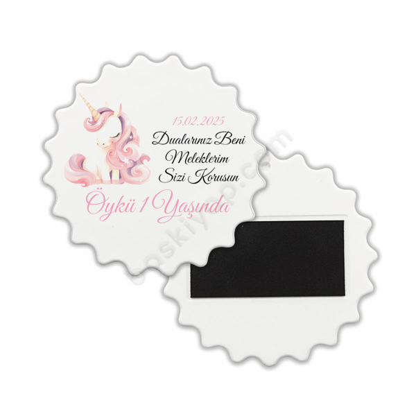 Unicorn Tasarımlı Buzdolabı Magnet online tasarla