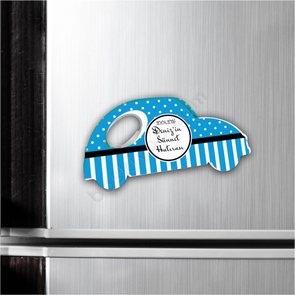 Sünnet Hatırası Araba Magneti online tasarla