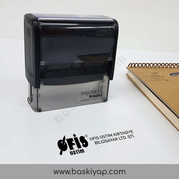 Logolu Büyük Boy Firma Kaşesi