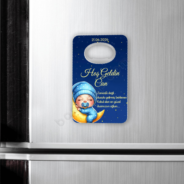 Hoş Geldin Hediyelik-Kredi Kartı Magnet online tasarla