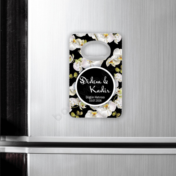 Düğün Hatırası Magnet Açacak online tasarla