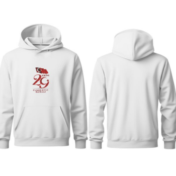 29 Ekim Cumhuriyet Bayramı Beyaz Sweatshirt online tasarla