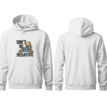 Kişiye Özel Baskılı Kapşonlu Beyaz Sweatshirt online tasarla