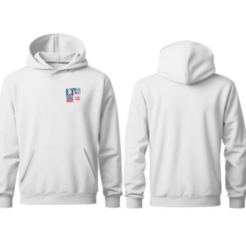 "Magic Season" Tasarımlı Kapşonlu Beyaz Sweatshirt online tasarla