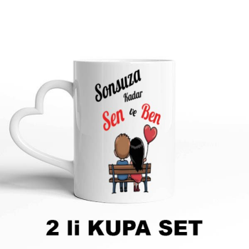 Sevgililer Günü Kupa Set online tasarla