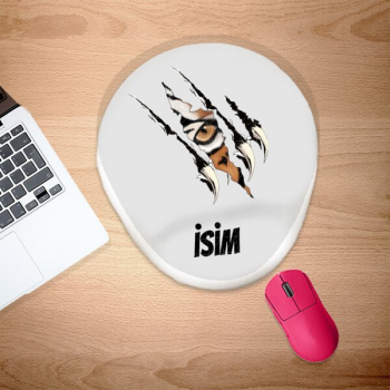 Kaplanlı Oval Mouse Pad online tasarla