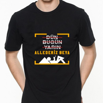 Allederiz Beya Tasarımlı Tişört