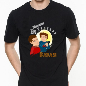 Babalar Günü Kutlu Olsun Baskılı Tişört online tasarla