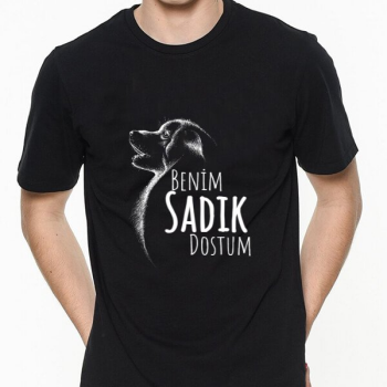 Benim Sadık Dostum Baskılı Tişört