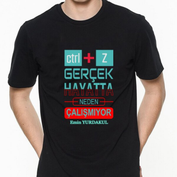 Ctrl+Z Tasarım Tişört
