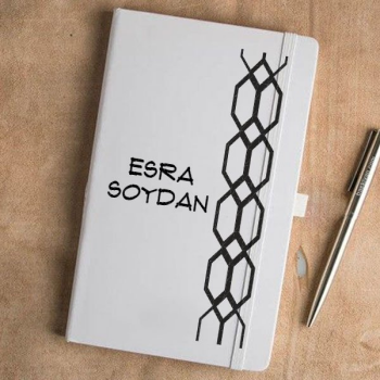 Kişiye Özel Desenli Defter Ajanda