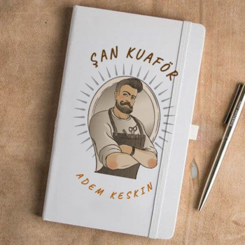 Kuaför Tasarım Kişiye Özel Defter online tasarla