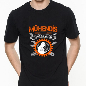 Mühendis Tasarımlı Tişört
