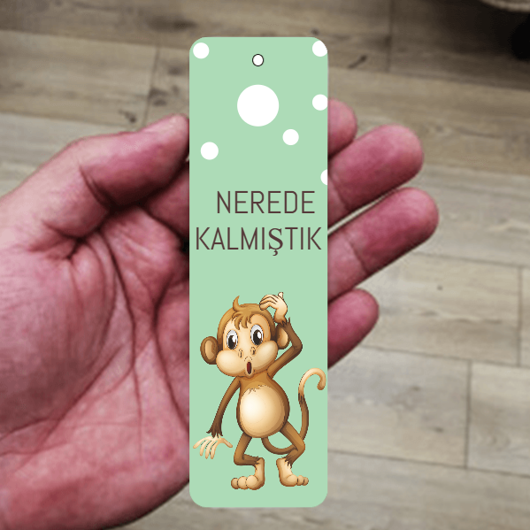 Nerede Kalmıştık ? Metal Kitap Ayracı