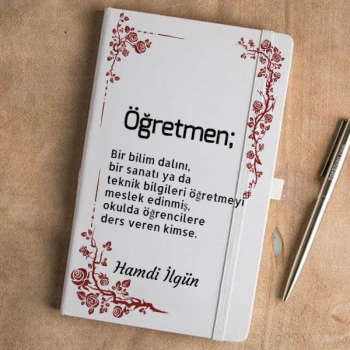 Öğretmene Özel Not Defteri