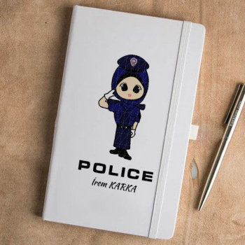 Polis Tasarım 3 Beyaz Defter Ajanda