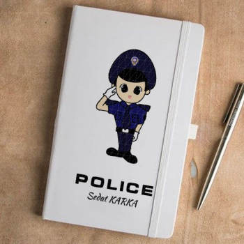 Polis Tasarım 4 Beyaz Defter Ajanda