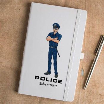 Polis Tasarım 5 Beyaz Defter Ajanda