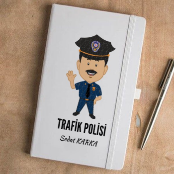 Polis Tasarım 6 Beyaz Defter Ajanda