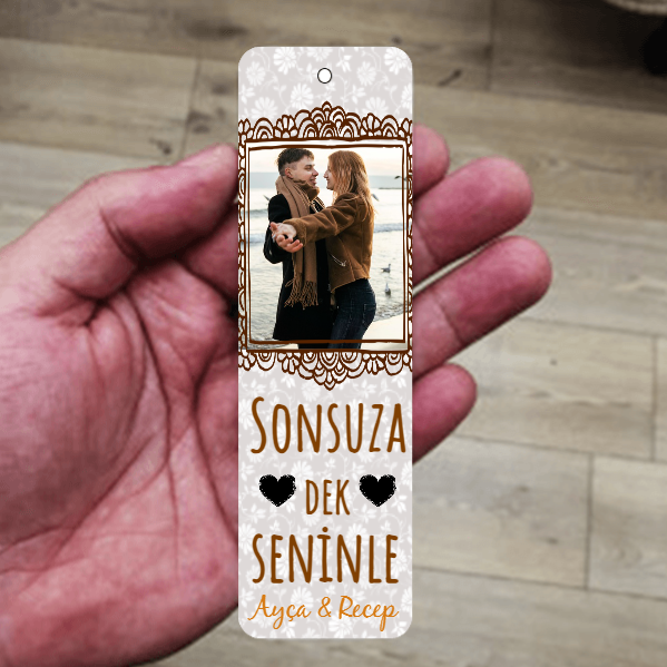 Sonsuza Dek Seninle Metal Kitap Ayracı