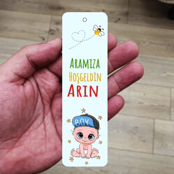 Arı Tasarımlı Kitap Ayracı