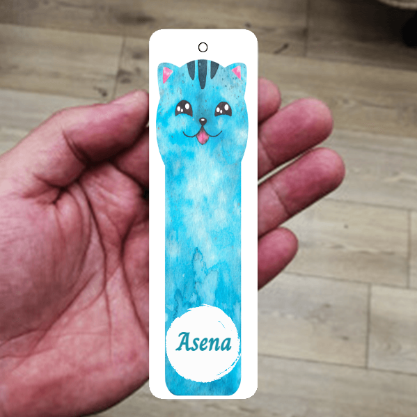 Kedi Tasarımlı 2 Metal Kitap Ayracı