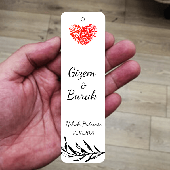 Nikah Hediyelik Kitap Ayracı