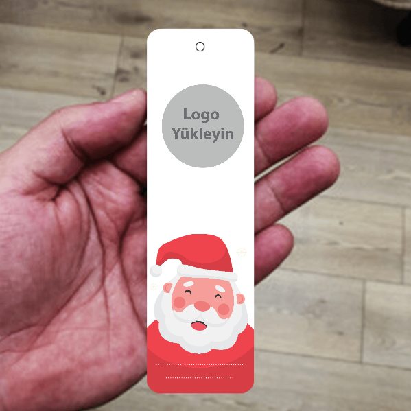 Noel Baba Metal Kitap Ayracı