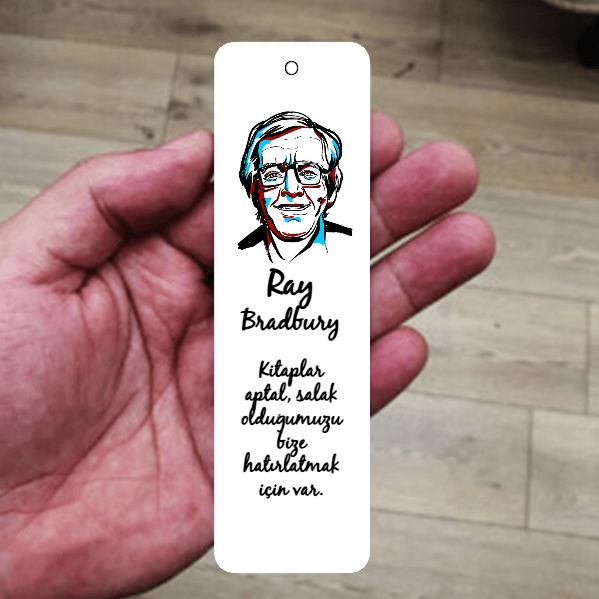 Ray Bradbury Tasarımlı Kitap Ayracı