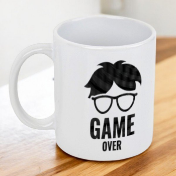 Game Over Kendin Tasarla Kupa Bardak