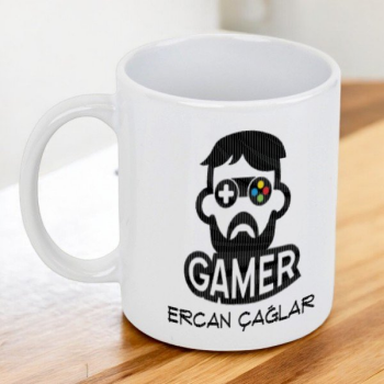 Gamer Kendin Tasarla Kupa Bardak