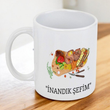 İnandık Şefim Baskılı Kupa