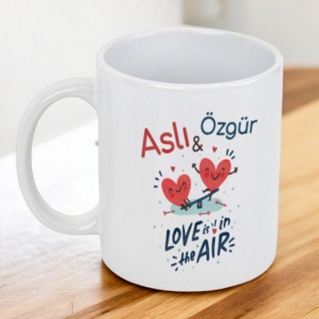 İsimli Sevgililer Günü Kupası online tasarla