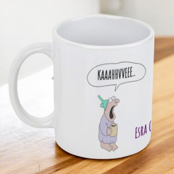 Karikatür Tasarım 2 Özel Kendin Tasarla Kupa