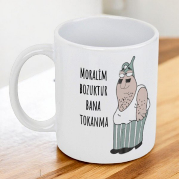 Karikatür Tasarım Özel Kendin Tasarla Kupa