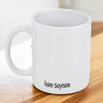 Kız Tasarımlı Kupa