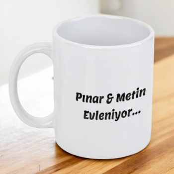Sevgili İçin Hediye Kupa