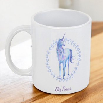 Unicorn Tasarım İsme Özel Kendin Tasarla Kupa online tasarla