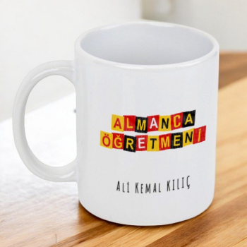 Almanca Öğretmenine Hediye Kupa