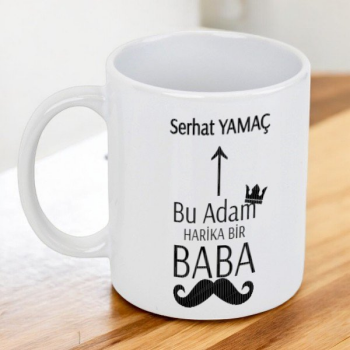 Babalar Günü Temalı Kişiye Özel Kupa 3