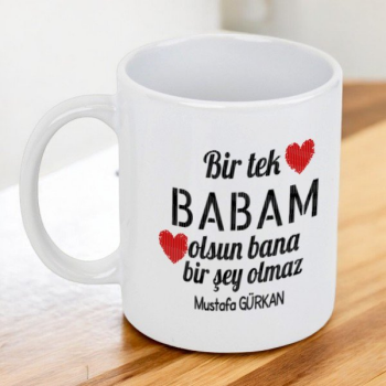 Babaya Hediye Kupa Bardak