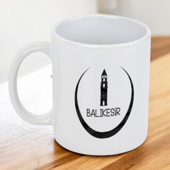 Balıkesir Tasarımlı Kupa Bardak